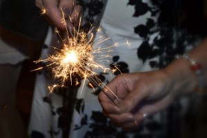 Wunderkerzen-fotografieren