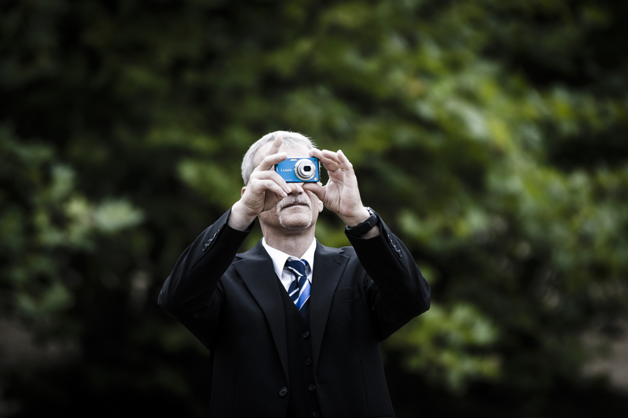 Hobbyfotograf zur Hochzeit