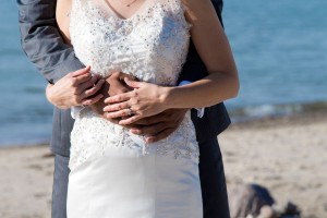 Brautpaar, Hände, Ringe, Ostsee, Hochzeitsfotografen
