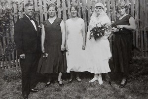 alte-Hochzeitsaufnahmen