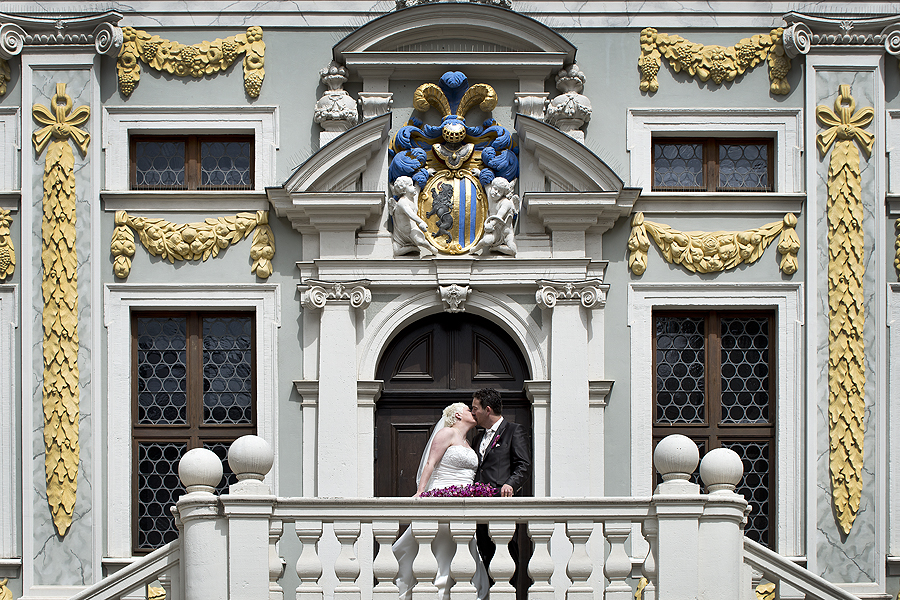 Leipzig Alte Handelsbörse Stadtwappen