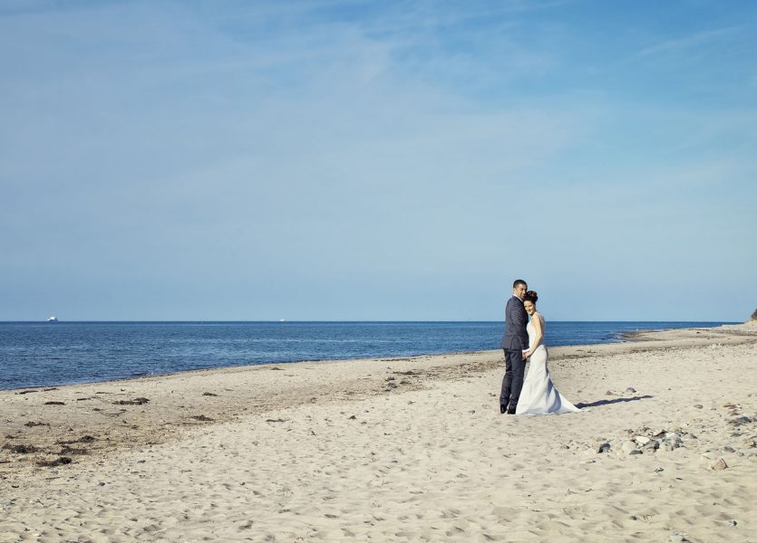 Hochzeitsbild an der Ostsee