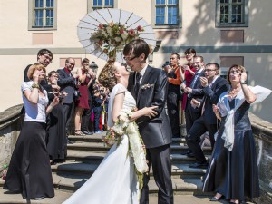 Hochzeit auf Schloss Machern bei Leipzig