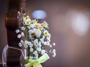 Kirchenschmuck - fotografiert von den Hochzeitsfotografen Leipzig
