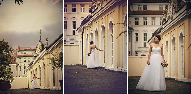 Fotoshooting Gohliser Schloss Hochzeit