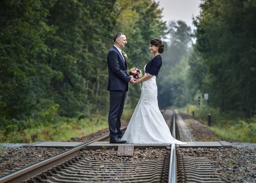 Fotoshooting Hochzeit Brautpaar