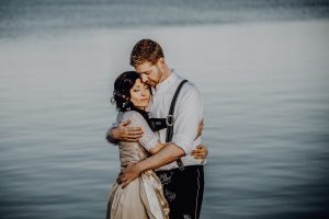 Bayrische Hochzeit am Strand