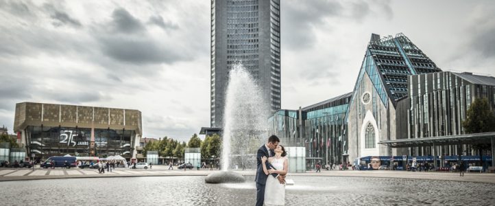 Hochzeit in Leipzig – zu zweit mit den Hochzeitsfotografen