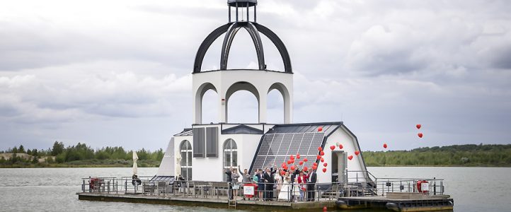 Hochzeit auf Vineta am Störmthaler See