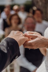 Hochzeit unter freiem Himmel