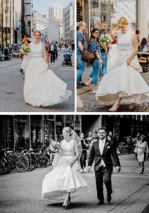 Hochzeit in der Innenstadt Leipzig