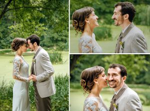 Brautpaarfotos mit den Hochzeitsfotografen Leipzig