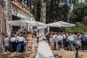 Hochzeit unter freiem Himmel